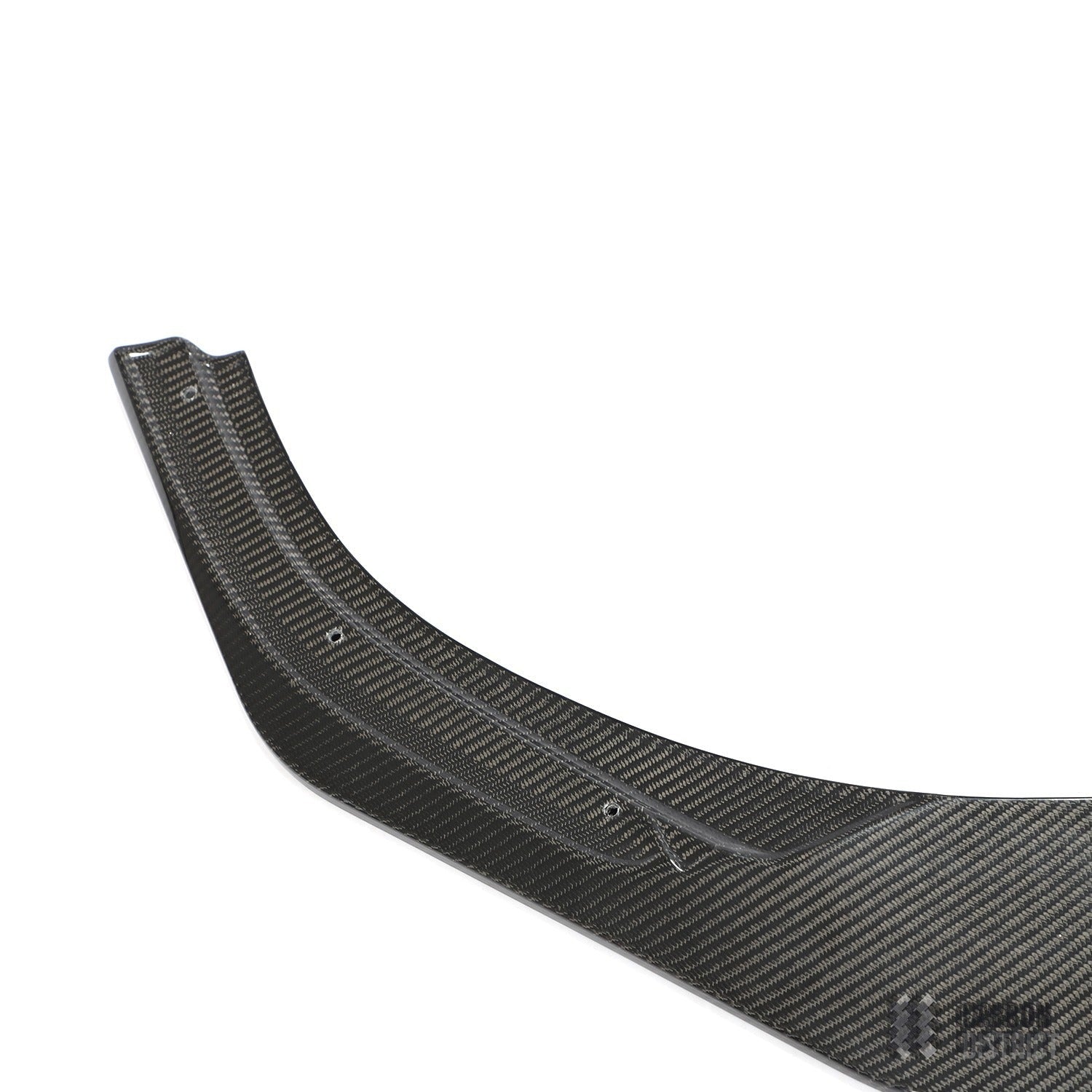 VW Golf Mk8 carbon fibre front lip — made to order in genuine carbon fibre