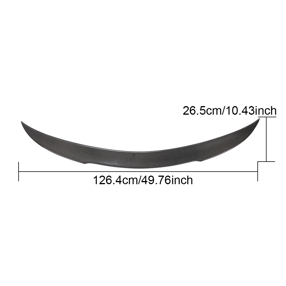 Mercedes C-Class (W205) Carbon Fibre Spoiler (Ducktail)