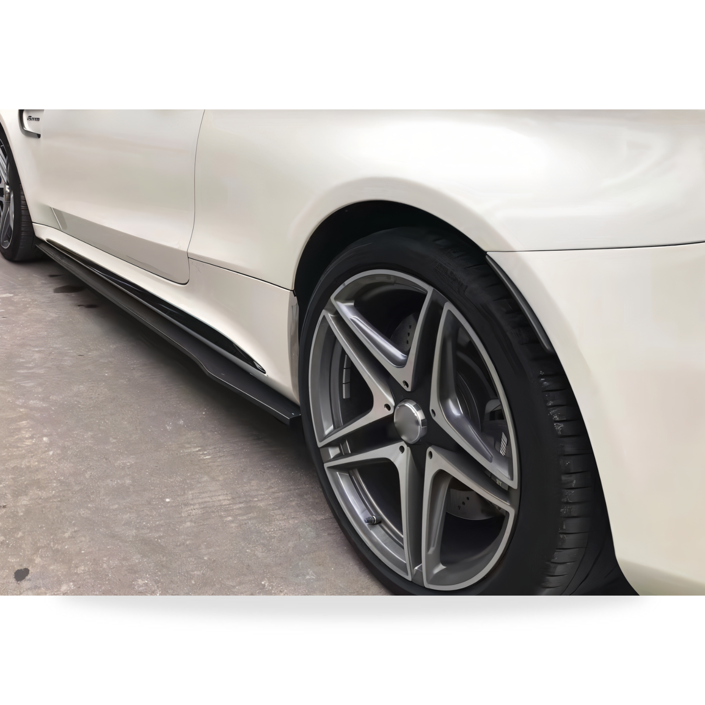 Mercedes C-Class (W205) Carbon Fibre Side Skirts