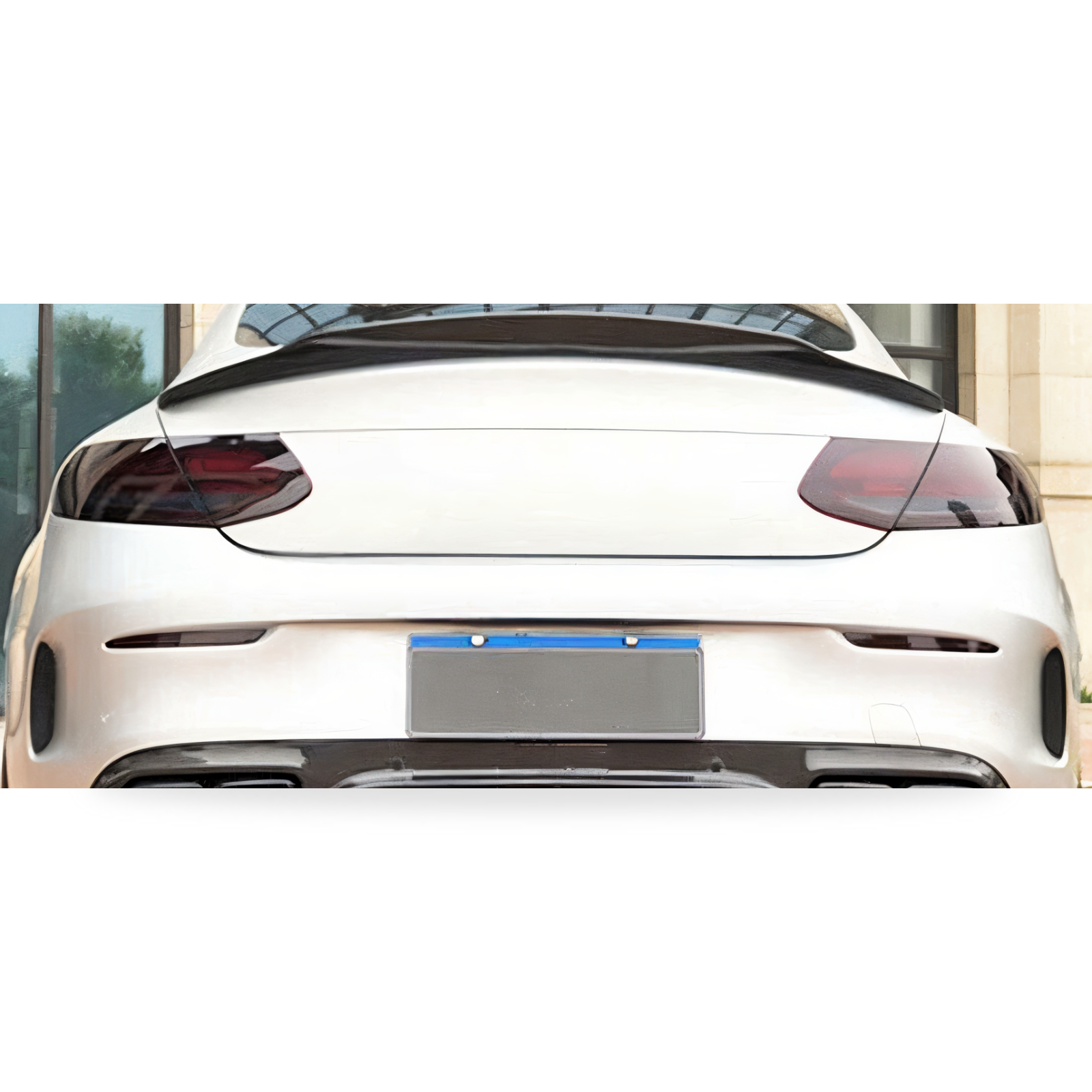 Mercedes C-Class (W205 Coupe) Carbon Fibre Spoiler (Ducktail)