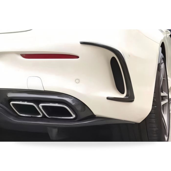 Canards traseros de fibra de carbono para Mercedes Clase C (W205 Coupé)